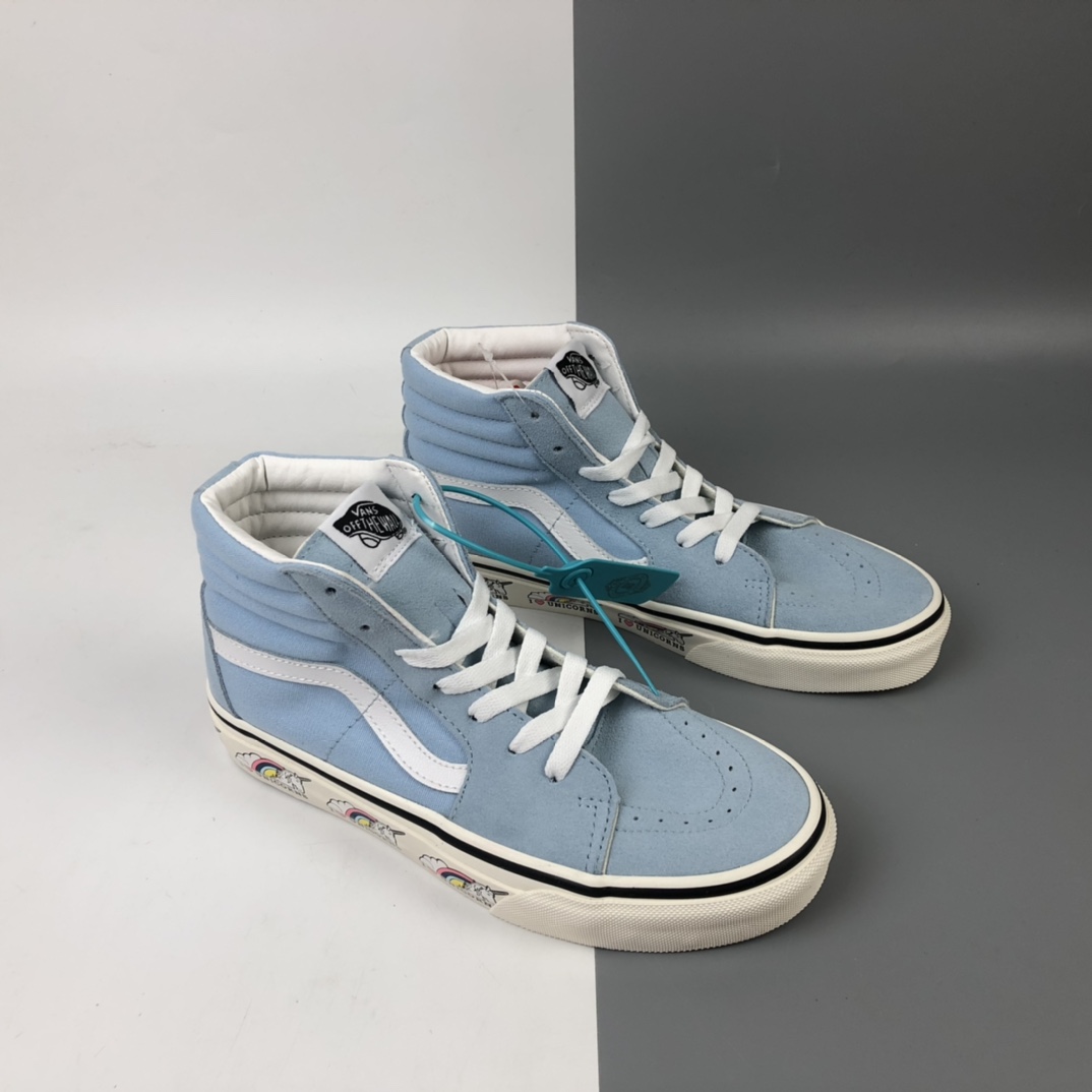 150 Vans Sk8-Hi Unicorn 万斯独角兽高帮硫化板鞋 VN0A5HXV505