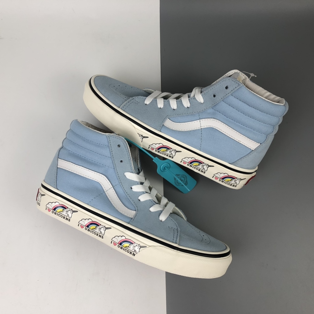 150 Vans Sk8-Hi Unicorn 万斯独角兽高帮硫化板鞋 VN0A5HXV505