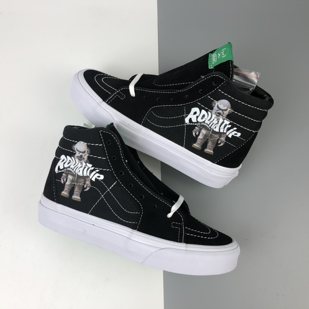 160 Sparkey x Vans Sk8-Hi Lx 韩国著名玩偶设计联名高帮休闲板鞋 VN0A38JBFV3
