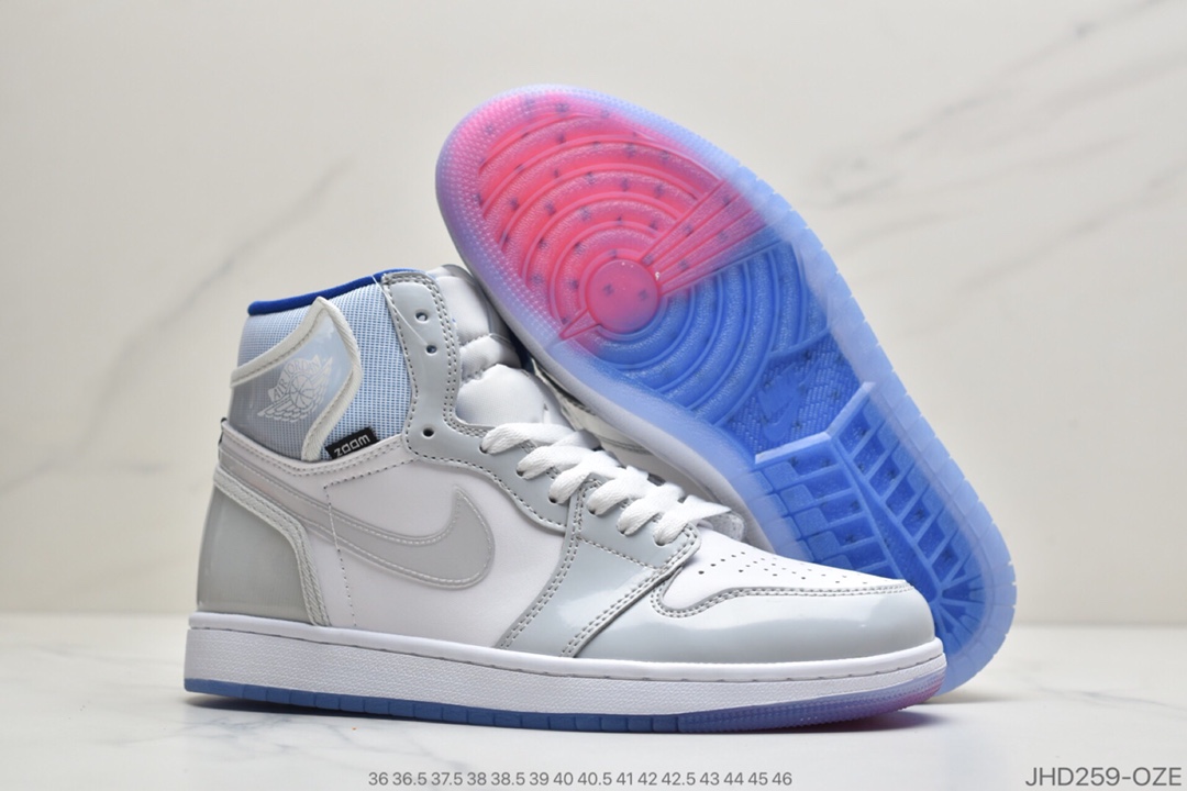 190 公司级 Air Jordan 1 High Zoom R2T “Racer Blue” 货号：CK6637-104