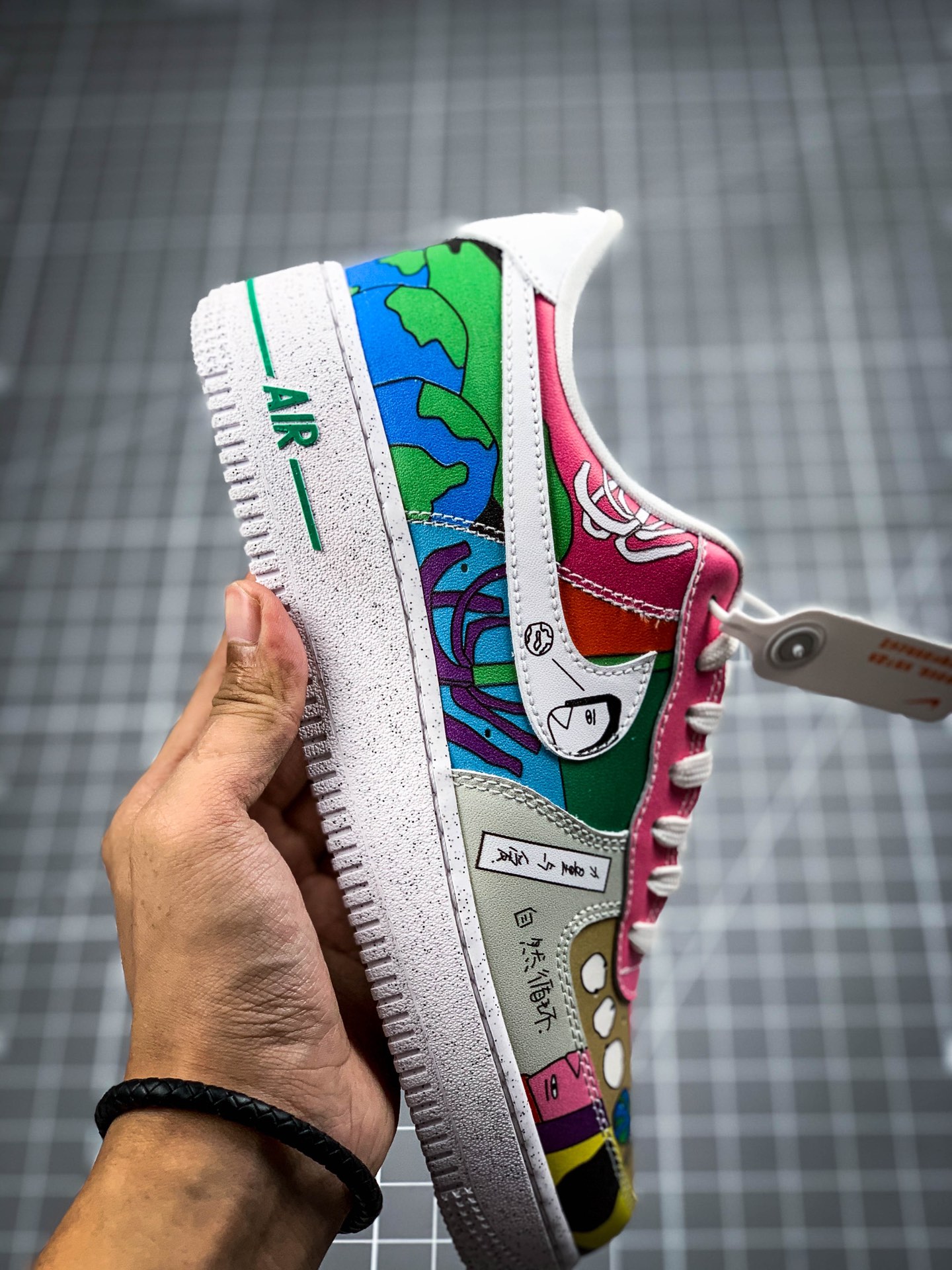 250 华人艺术家联名Ruohan Wang x Air Force 1 插画师CZ3990-900