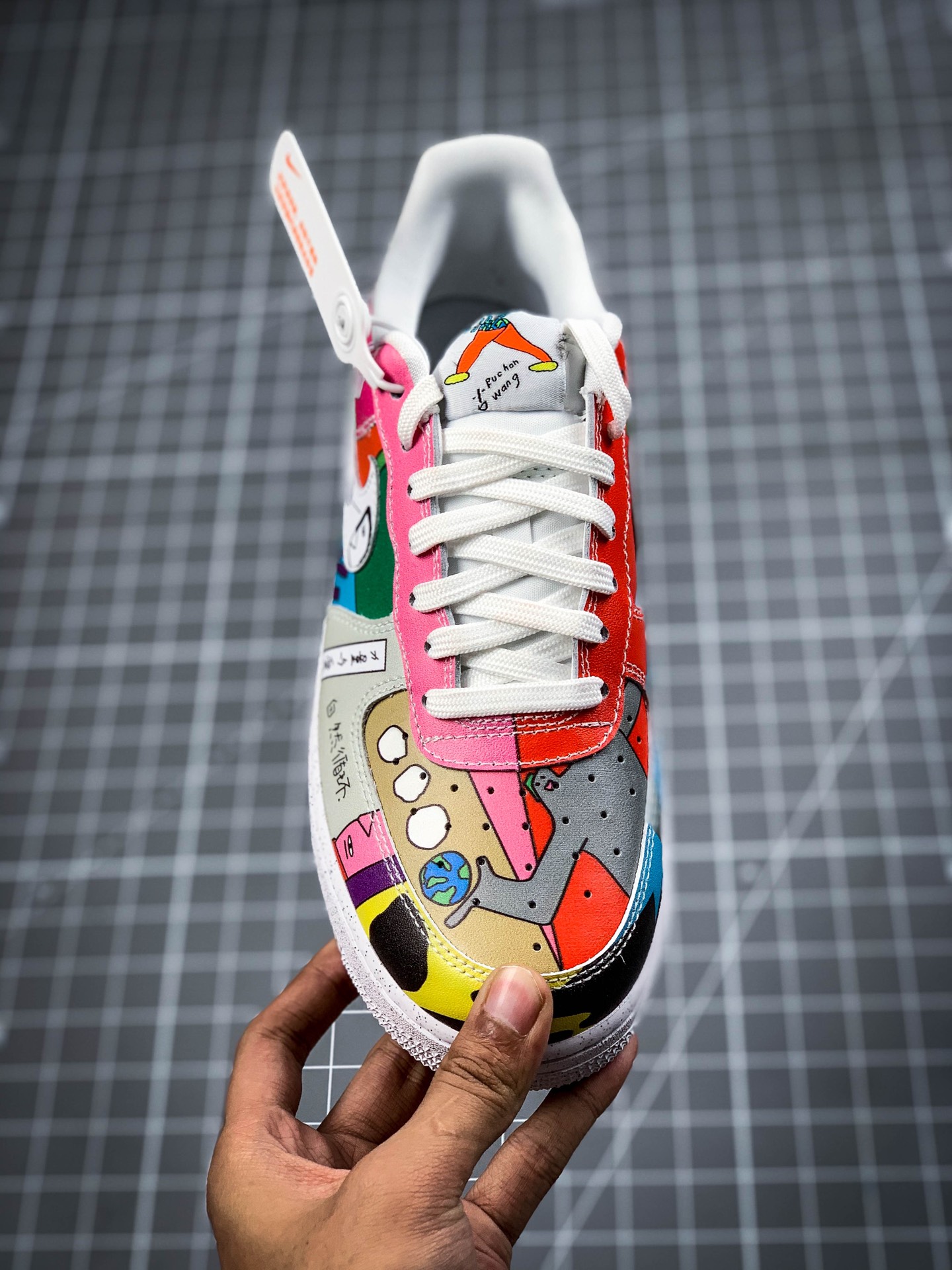 250 华人艺术家联名Ruohan Wang x Air Force 1 插画师CZ3990-900