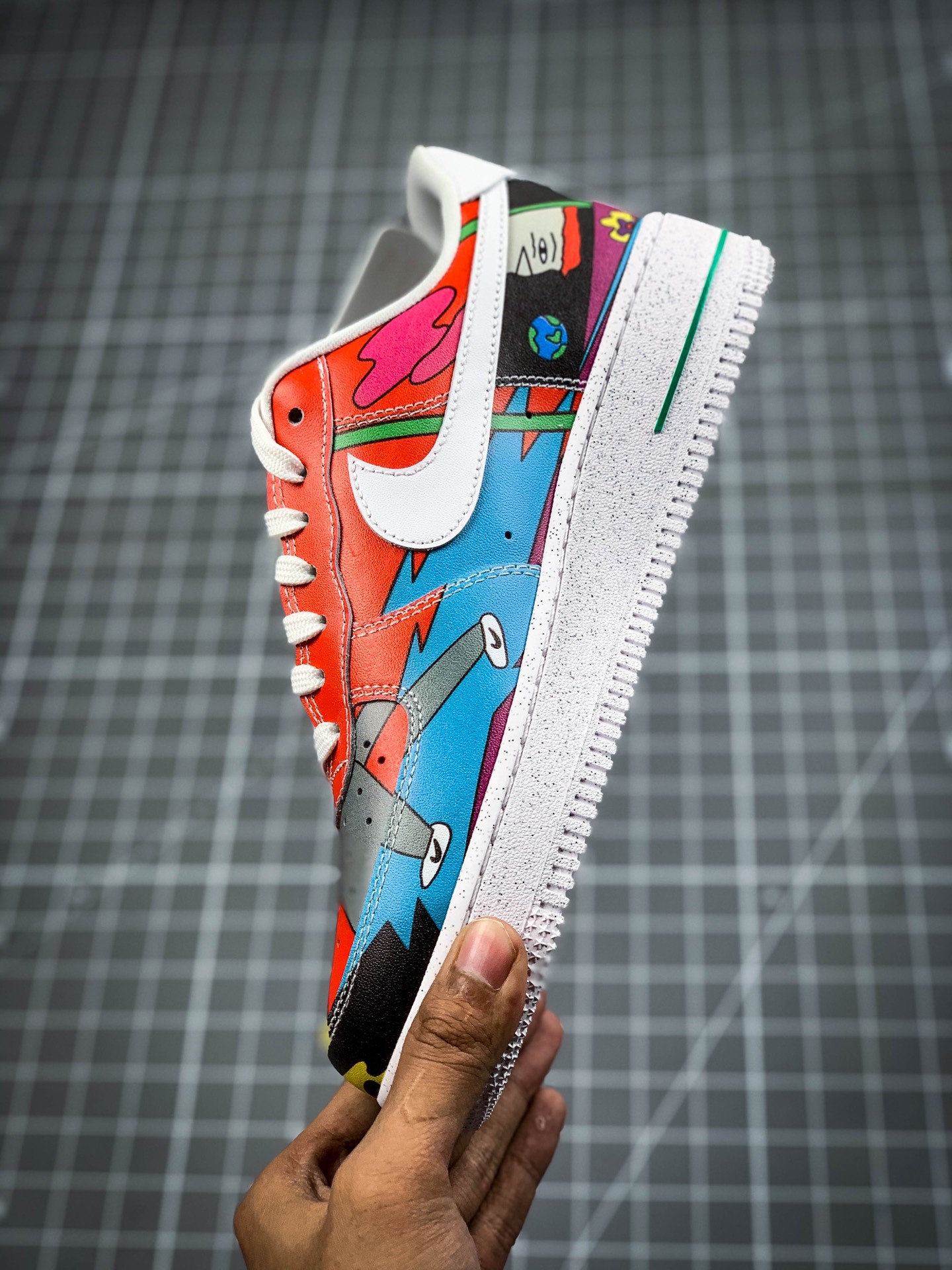 250 华人艺术家联名Ruohan Wang x Air Force 1 插画师CZ3990-900