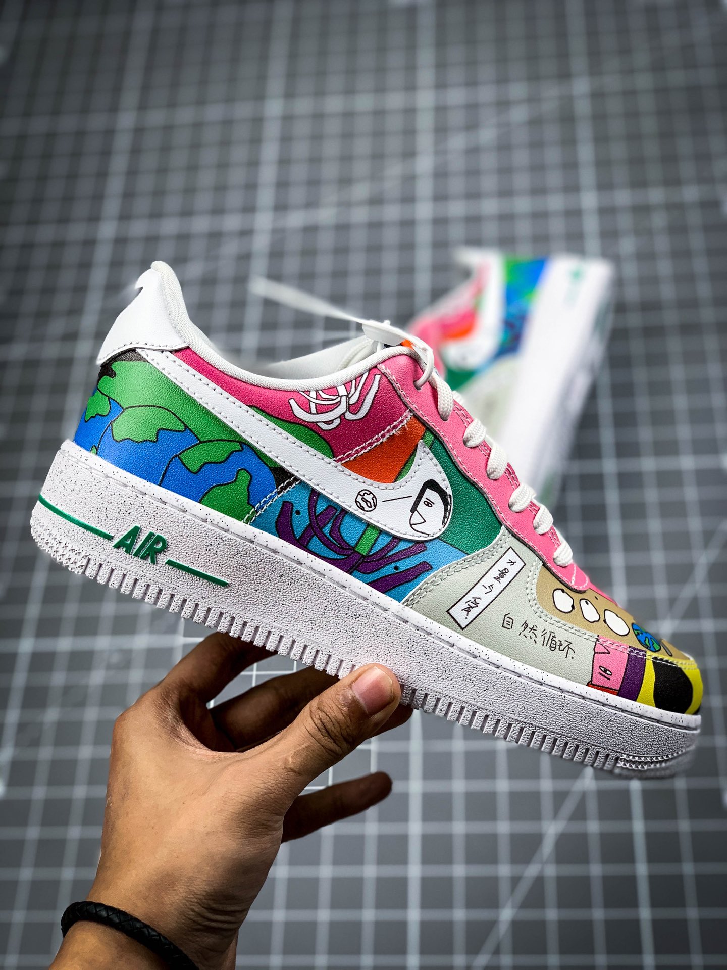 250 华人艺术家联名Ruohan Wang x Air Force 1 插画师CZ3990-900