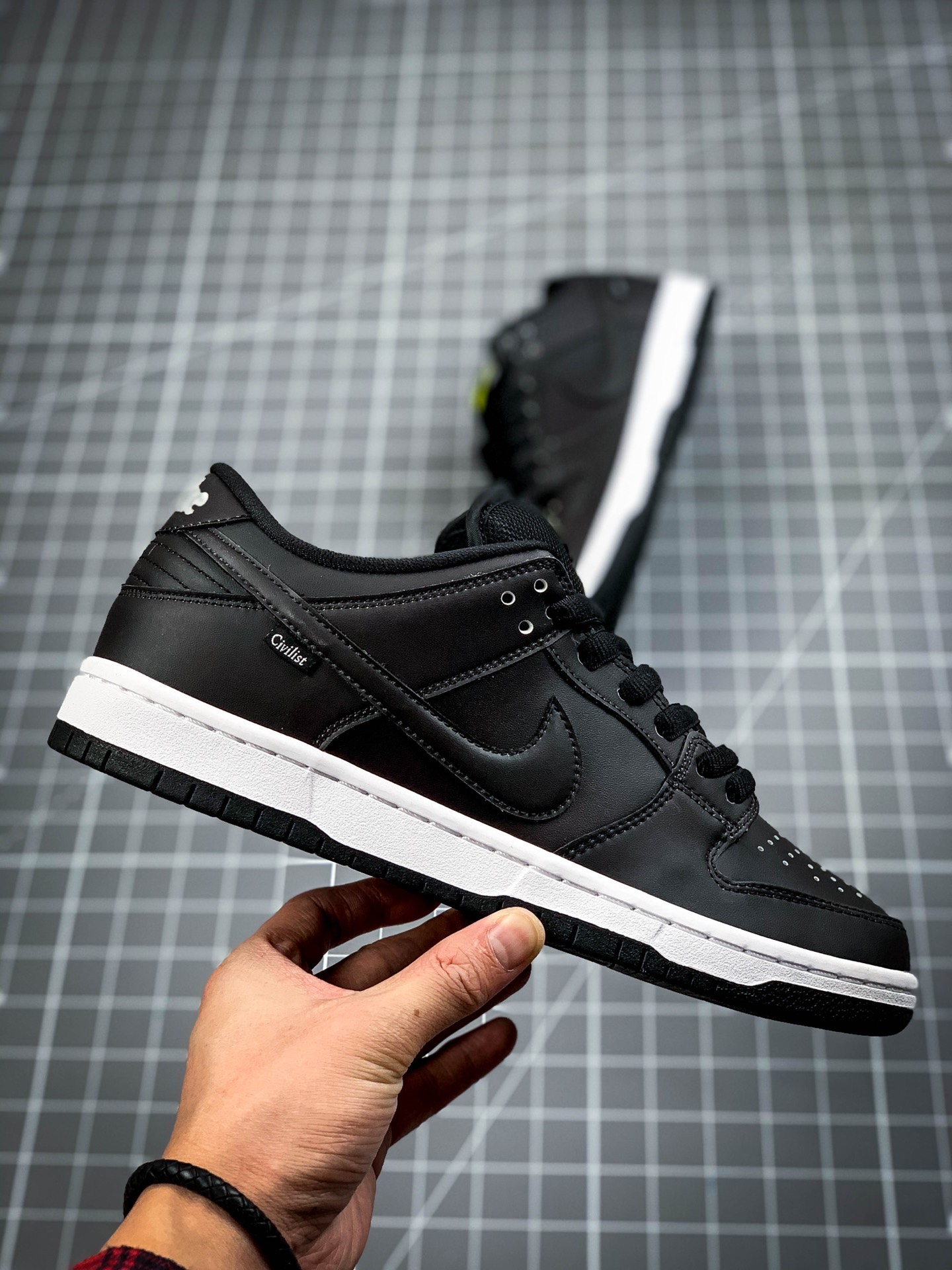 450 纯原Civilist x NK SB Dunk Low  原盒“热成像变色龙” 首发版本出货此款CZ5123-001