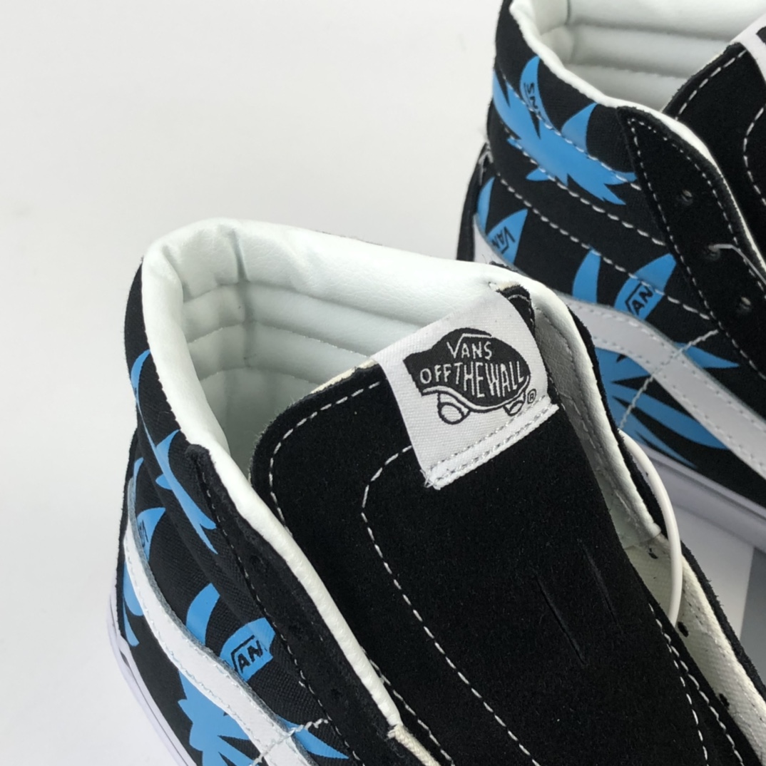 150 Vans Sk8-Hi 38 DX 灰白撞色高帮休闲板鞋 VN0A38GFUQ1