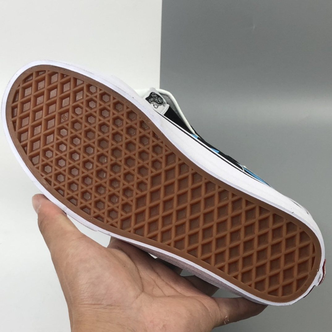 150 Vans Sk8-Hi 38 DX 灰白撞色高帮休闲板鞋 VN0A38GFUQ1