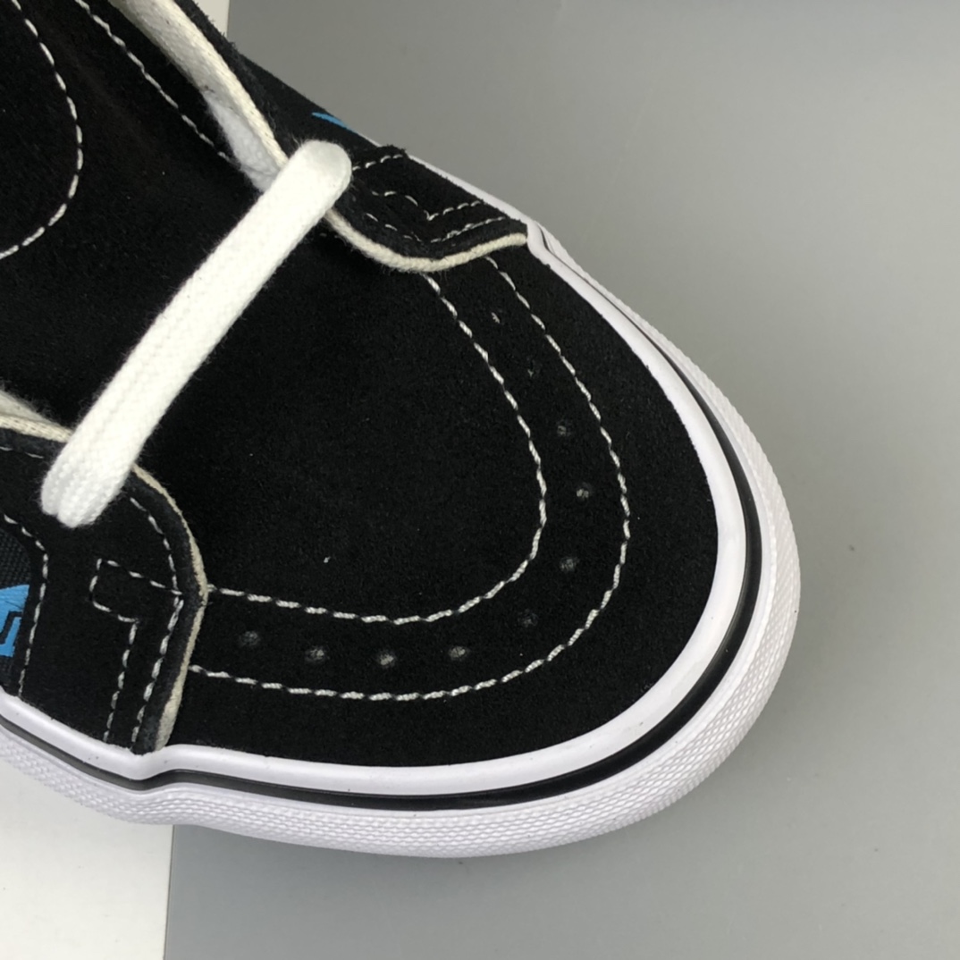 150 Vans Sk8-Hi 38 DX 灰白撞色高帮休闲板鞋 VN0A38GFUQ1