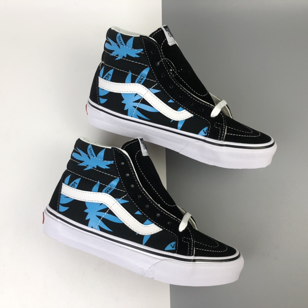 150 Vans Sk8-Hi 38 DX 灰白撞色高帮休闲板鞋 VN0A38GFUQ1