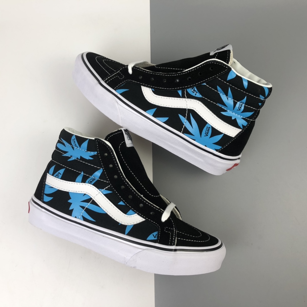 150 Vans Sk8-Hi 38 DX 灰白撞色高帮休闲板鞋 VN0A38GFUQ1