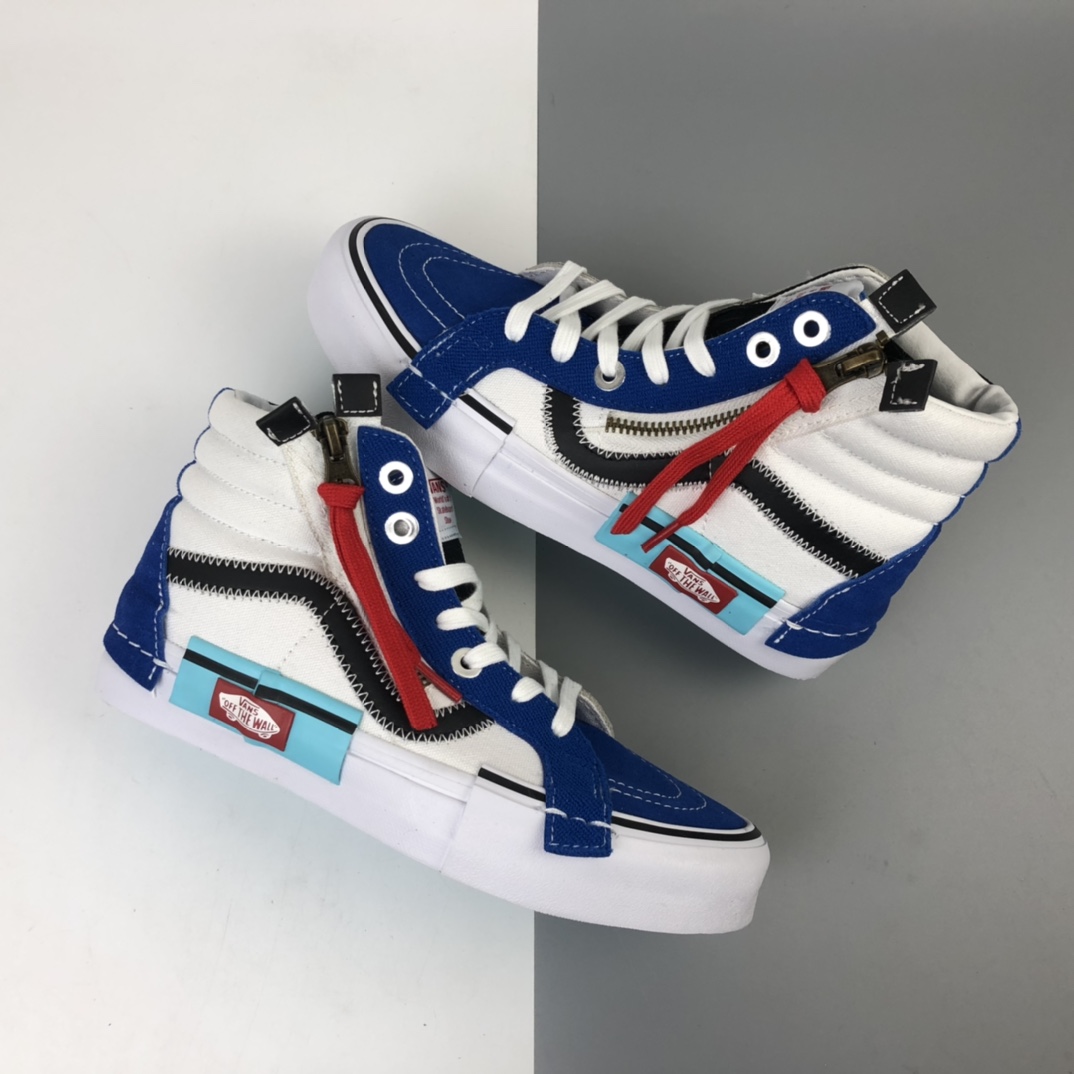 270 Vans Vault Sk8-Hi Reissue Ca 解构主义高帮帆布硫化板鞋 VN0A3WM1XHR