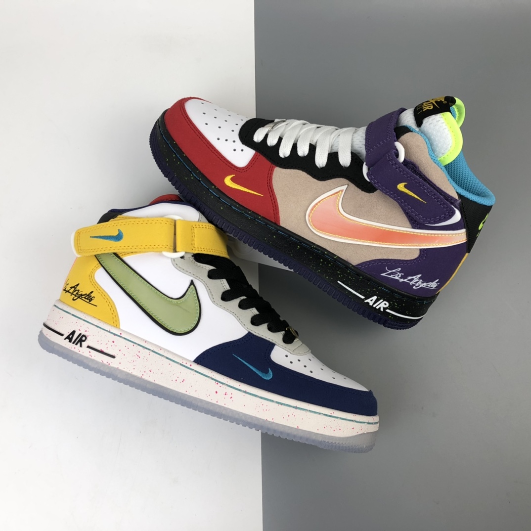 230 Nike Air Force 1  ”What The LA” 洛杉矶限定  CT1117-100