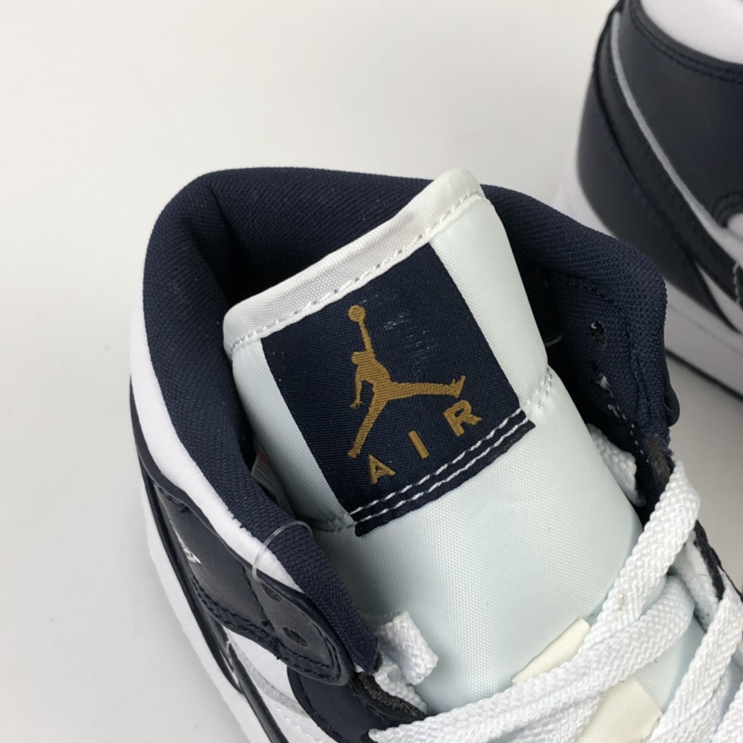 250 Air Jordan 1 Mid “What The”AJ1 乔1中帮中性文化篮球鞋黑耀石554724-174
