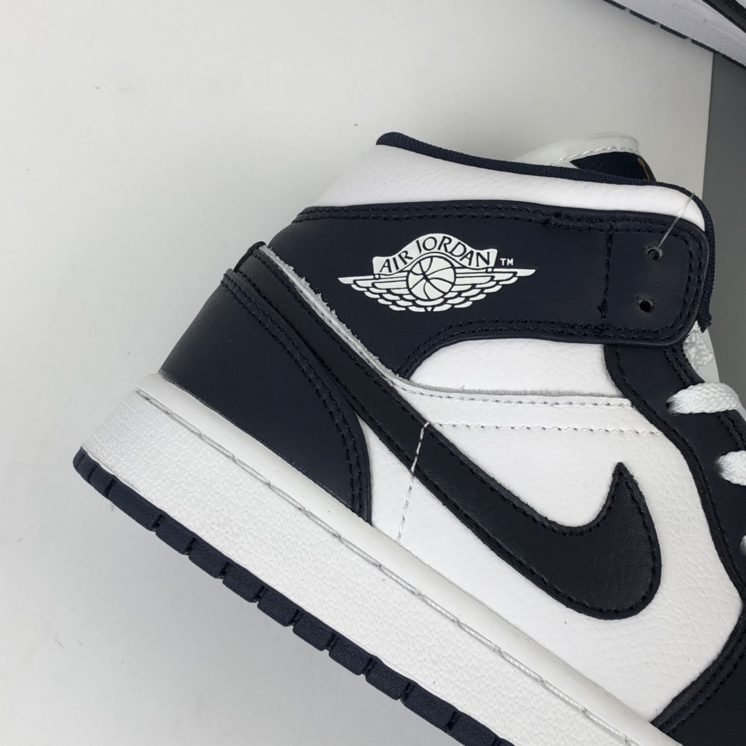 250 Air Jordan 1 Mid “What The”AJ1 乔1中帮中性文化篮球鞋黑耀石554724-174