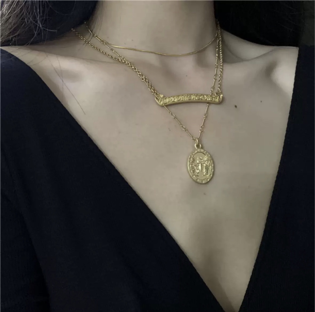 Chrome Hearts 新品上架𝐂𝐡𝐫𝐨𝐦𝐞 𝐡𝐞𝐚𝐫𝐭𝐬22k克罗心马蹄锁骨链