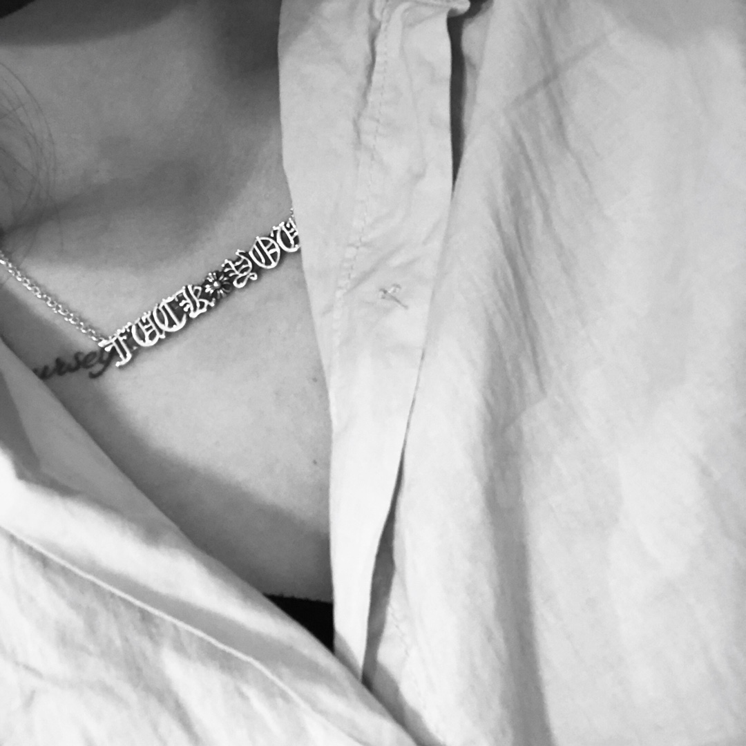 Chrome Hearts 新品上架𝐂𝐡𝐫𝐨𝐦𝐞 𝐡𝐞𝐚𝐫𝐭𝐬 克罗心 FK锁骨链项链