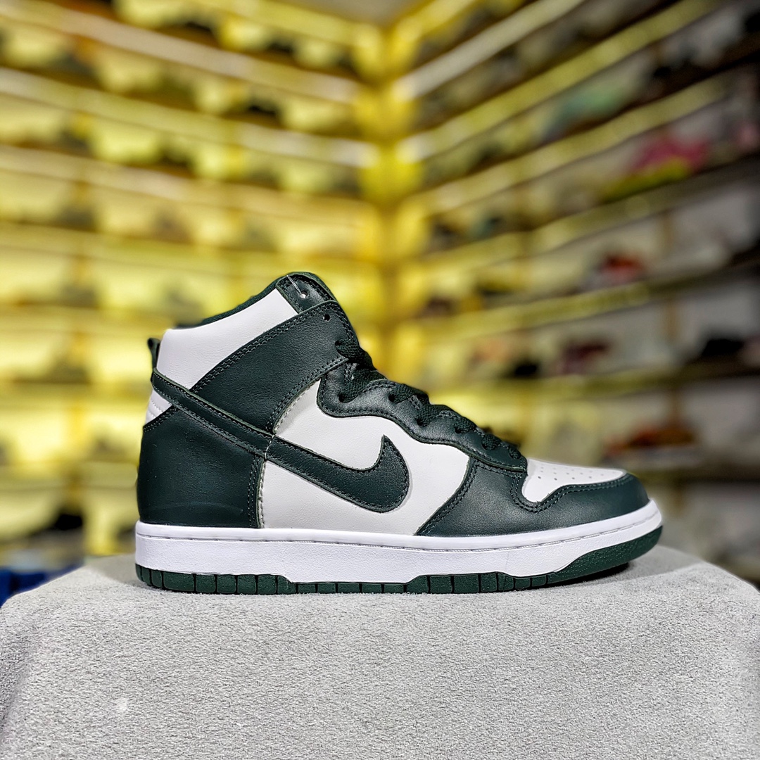 F5  DunkSB高帮 白绿斯巴达 纯原生产线出品👊 纯原生产线 打造目前市场最稳Dunk货号：CZ8149- F5 尺码 ：36-46带半码