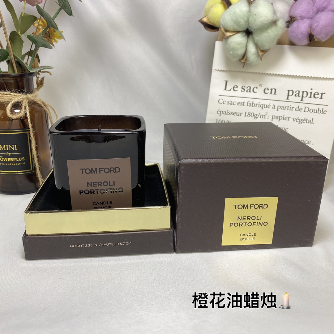 Tom Ford Neroli Portofino Scented Candle | Aromatherapy for Relaxation