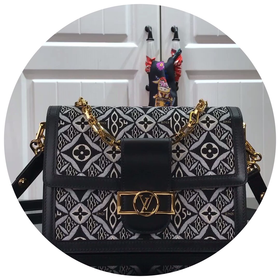 Louis Vuitton LV Dauphine Bags Handbags Fabric M57211