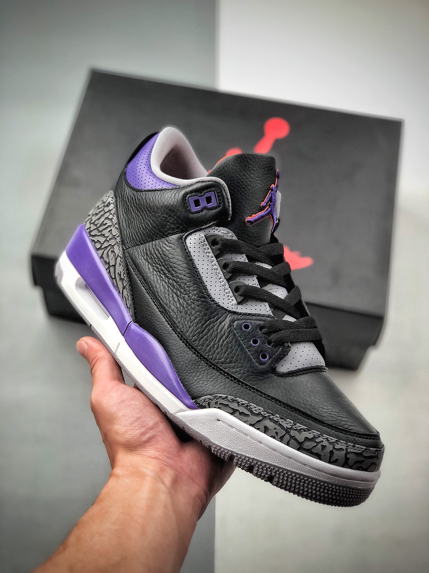 Air Jordan 3 Retro AJ3 zapatillas de baloncesto retro de caña media # Desarrollo de horma original con archiv…
