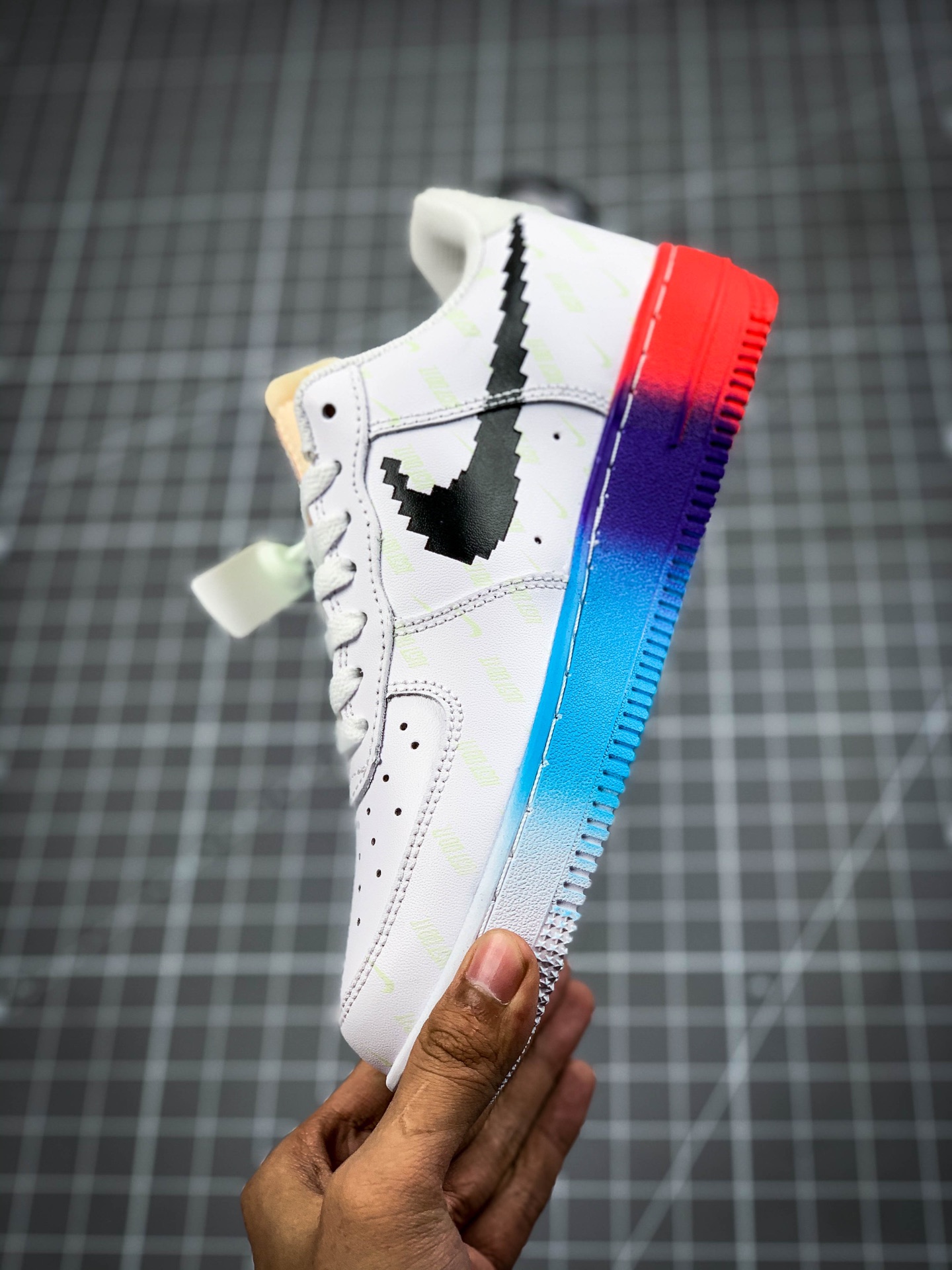 200 NIKE Force 1 空军一号 电玩英雄联盟皮肤休闲板鞋 318155-113