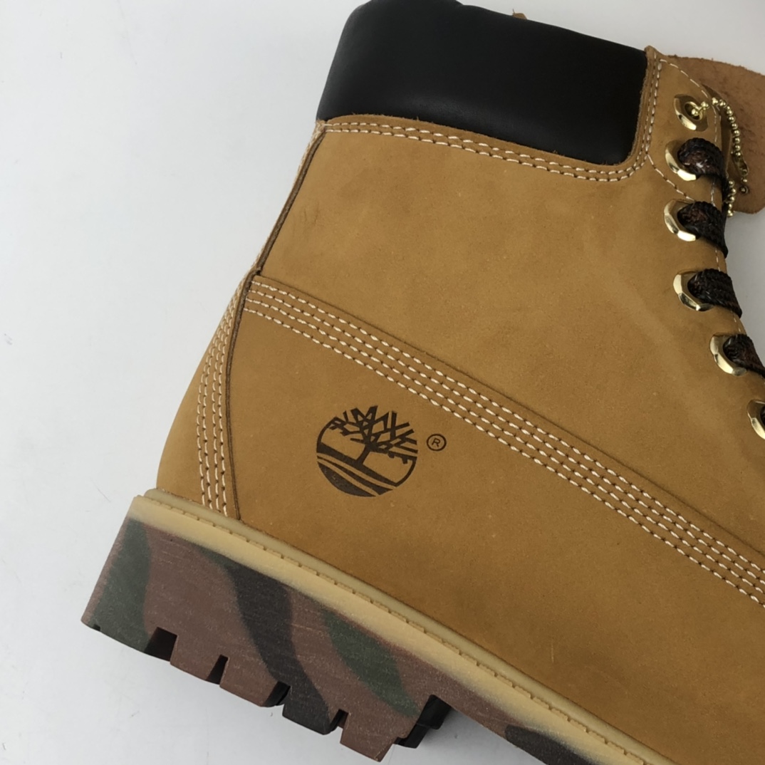 390 Timberland 经典迷彩底 男码7孔/6717B