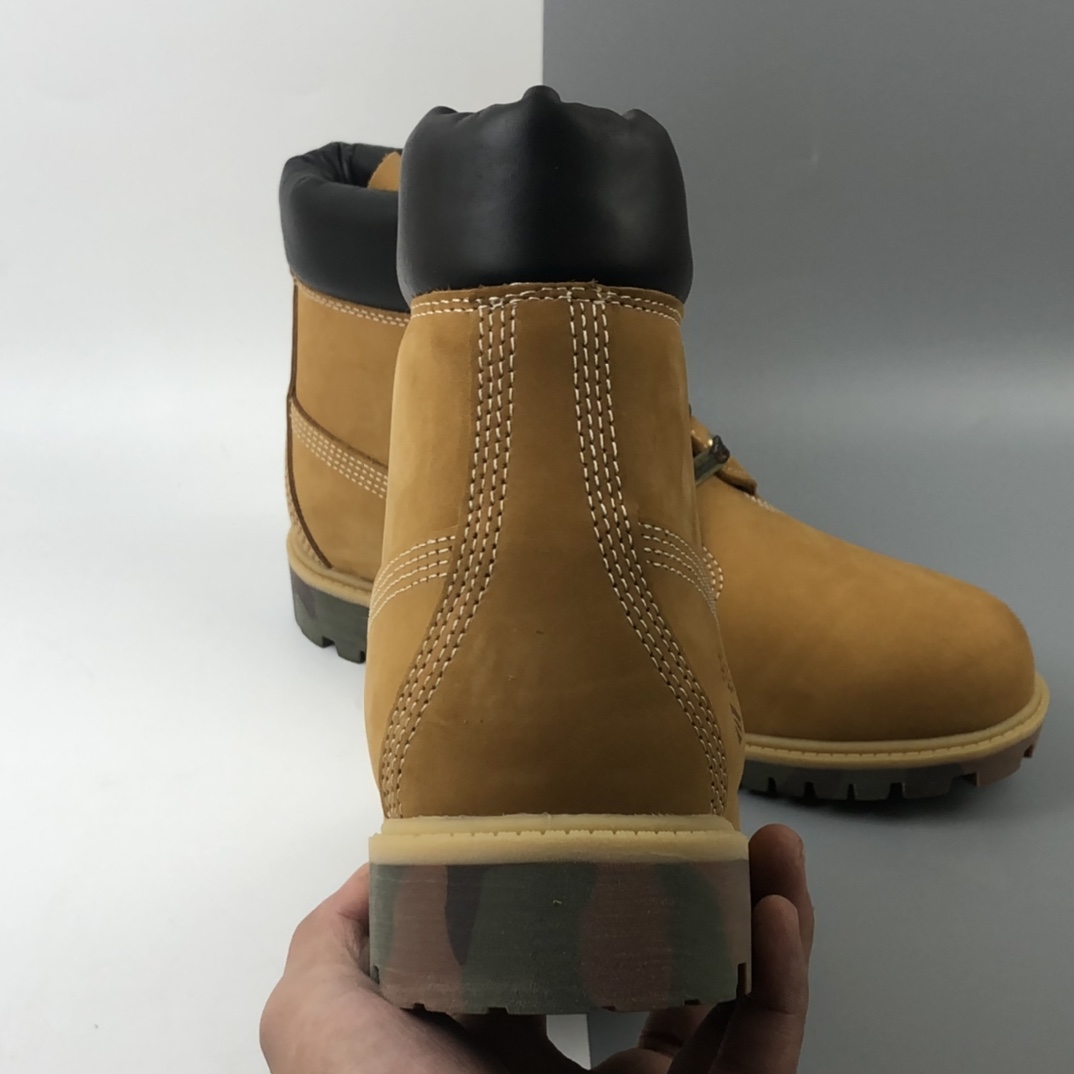 390 Timberland 经典迷彩底 男码7孔/6717B