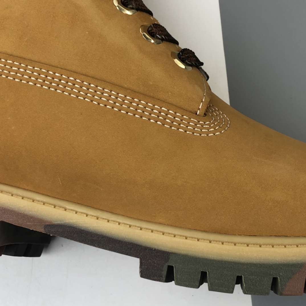 390 Timberland 经典迷彩底 男码7孔/6717B