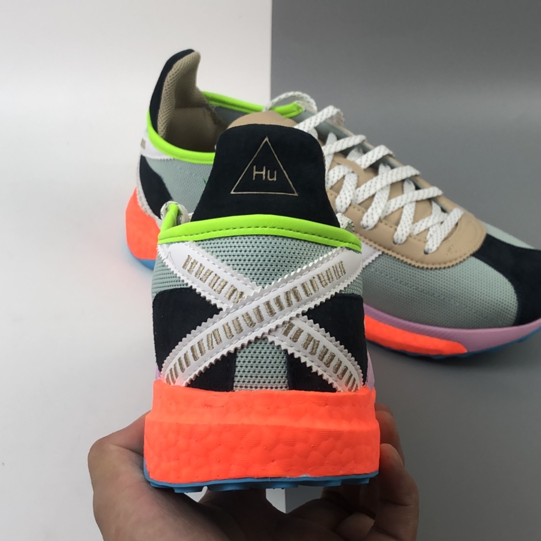 240 Human Made x Adidas Originals Tokio Solar 2020联名爆米花复古透气缓震运动慢跑鞋 S42576