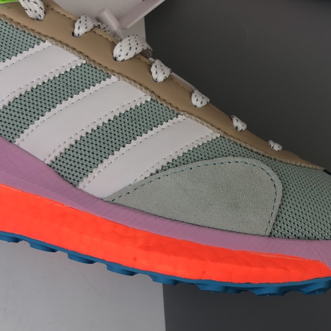 240 Human Made x Adidas Originals Tokio Solar 2020联名爆米花复古透气缓震运动慢跑鞋 S42576