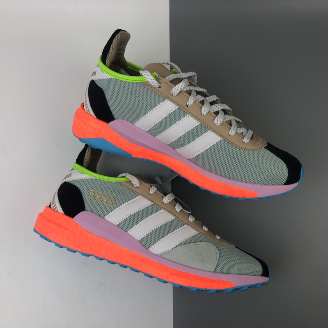 240 Human Made x Adidas Originals Tokio Solar 2020联名爆米花复古透气缓震运动慢跑鞋 S42576
