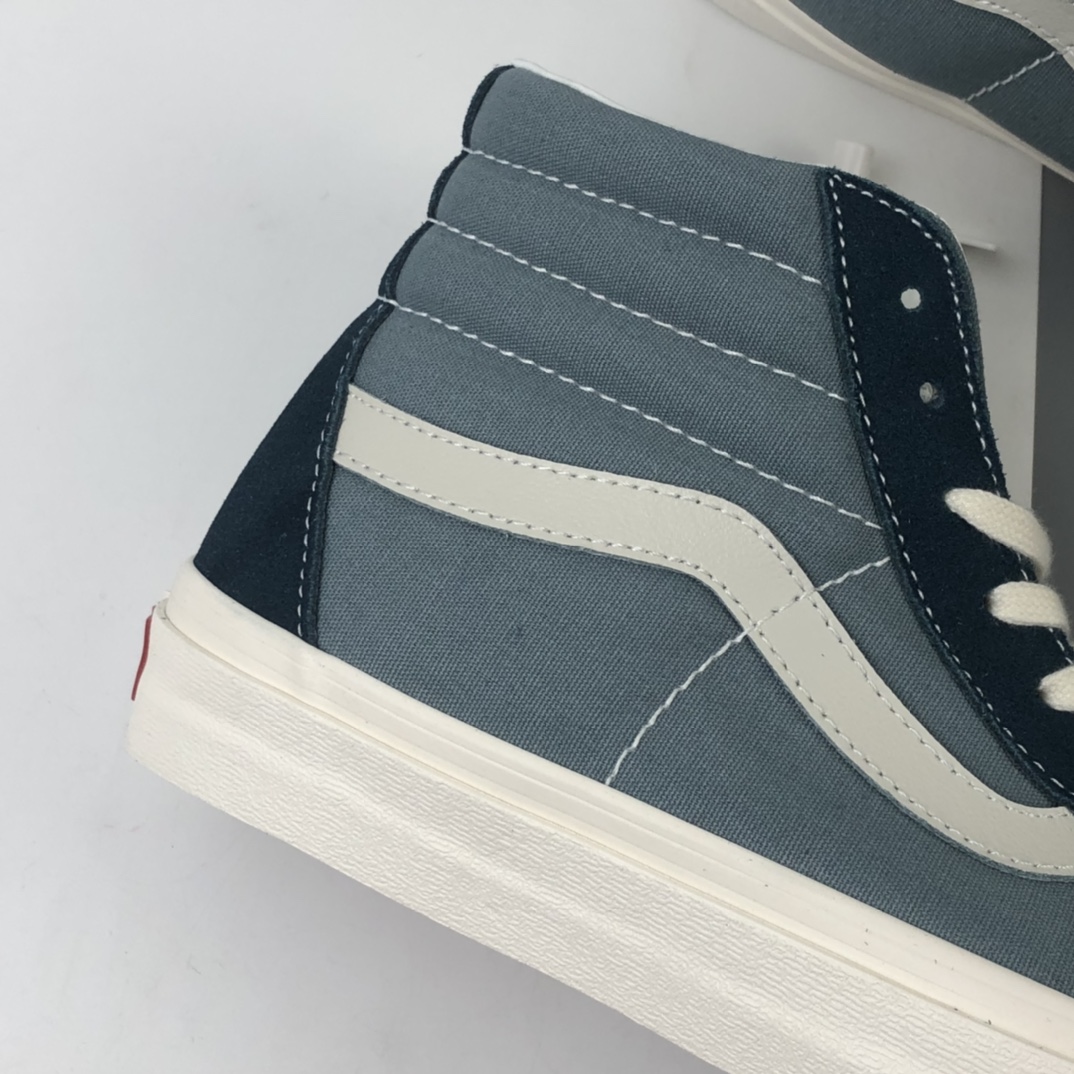 150 Vans SK8-Hi Vault OG万斯 牛仔蓝 高帮硫化帆布鞋 VN0A4BVBOIF