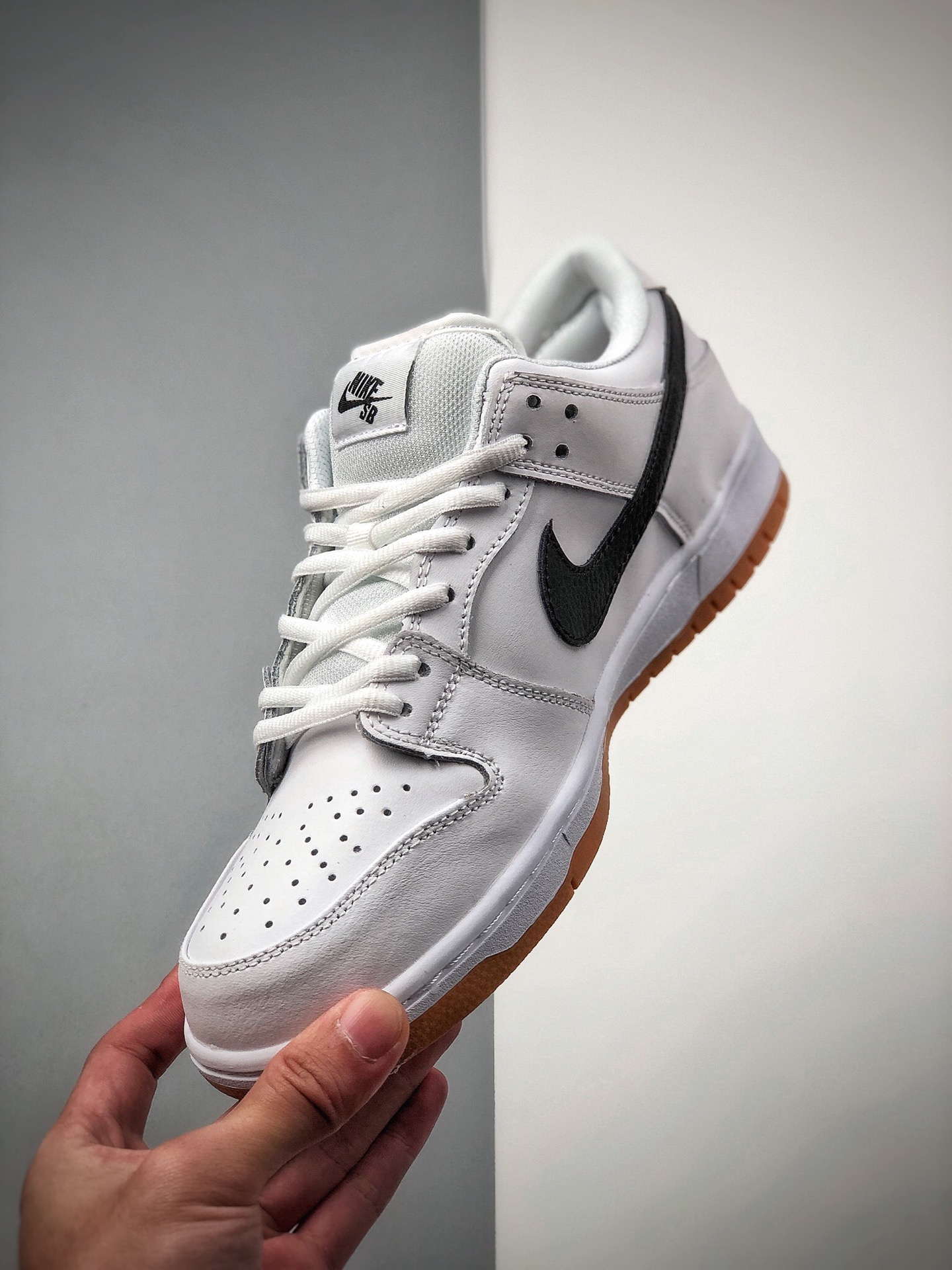 180 Nike SB Dunk Low x Parra 联名黑白低帮滑板鞋限量款 CD2563-100