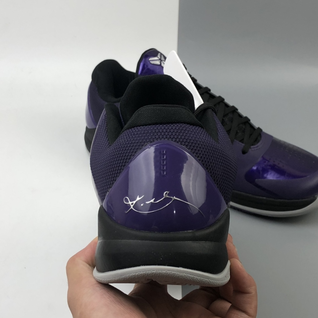 290 Nike Zoom Kobe ZK5 电光紫 科比5代复刻实战运动低帮文化篮球鞋 386429-500