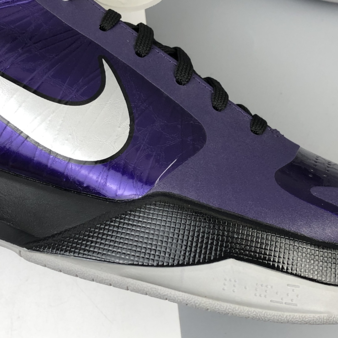 290 Nike Zoom Kobe ZK5 电光紫 科比5代复刻实战运动低帮文化篮球鞋 386429-500