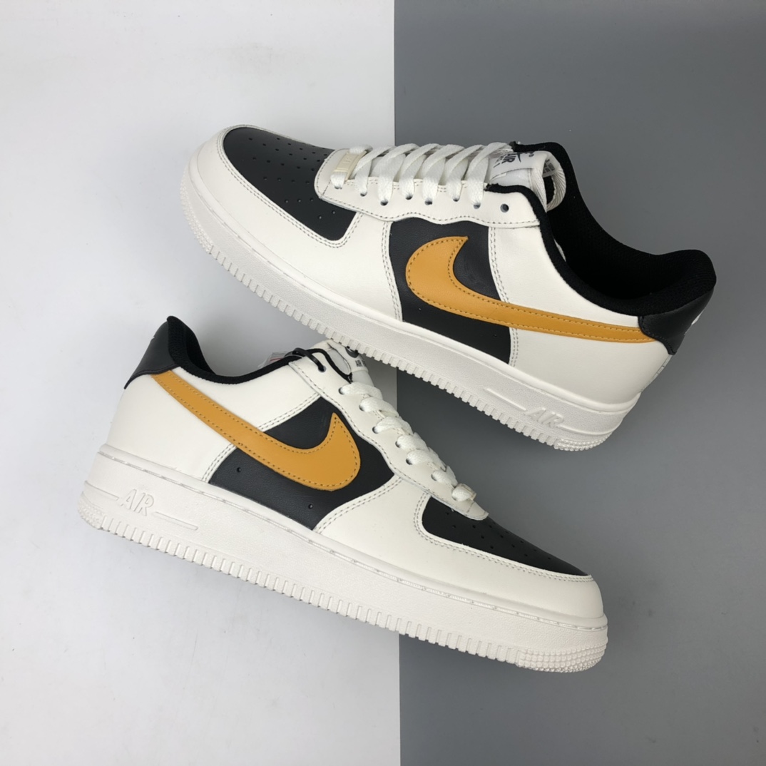 200 Nike Air Force 1 Low 空军一号运动休闲板鞋 校园撞色系列 AQ4134-403