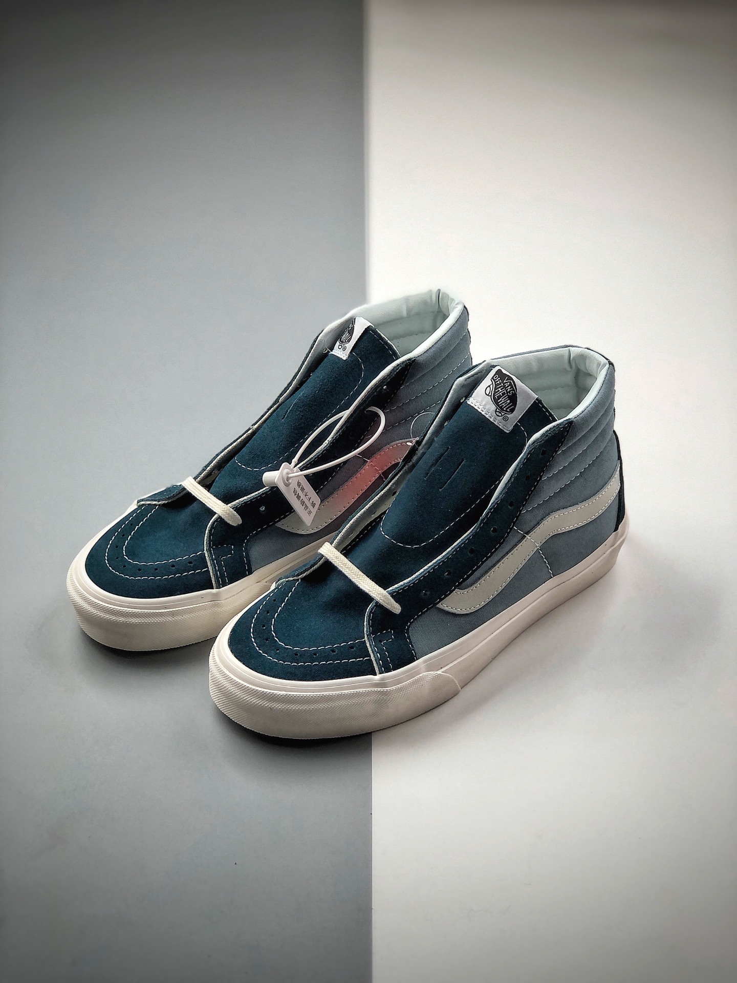 150  Vans SK8-Hi Vault OG万斯 牛仔蓝 高帮硫化帆布鞋