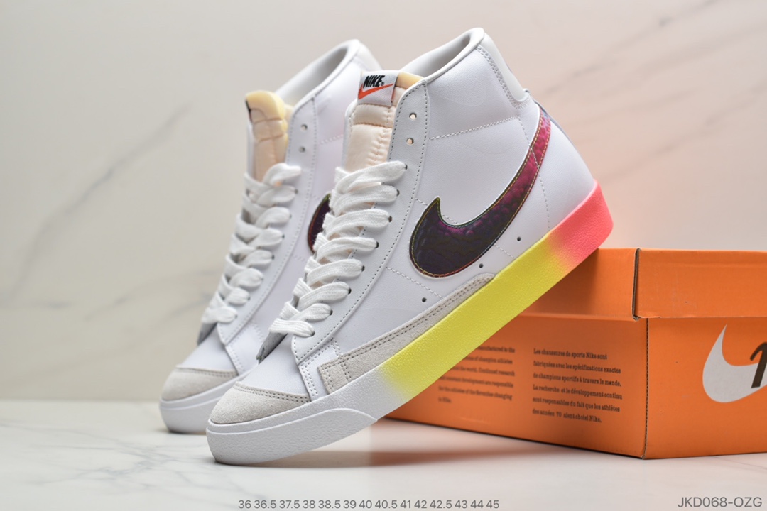 160 公司级耐克NIKE BLAZER LOW The New Way为概念的 Nike Blazer CZ8653-036/136