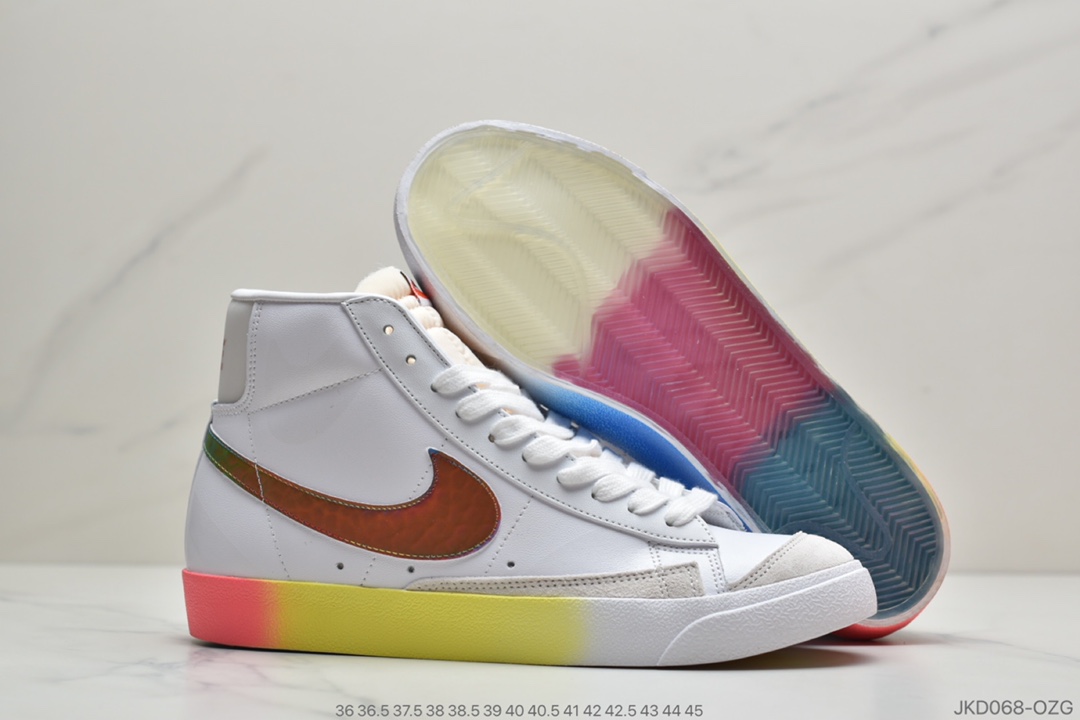 160 公司级耐克NIKE BLAZER LOW The New Way为概念的 Nike Blazer CZ8653-036/136