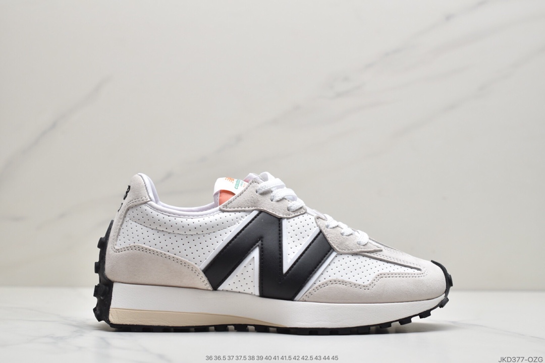 160 新百伦New Balance MS327系列复古休闲运动慢跑鞋“浅灰紫白”MS327COB