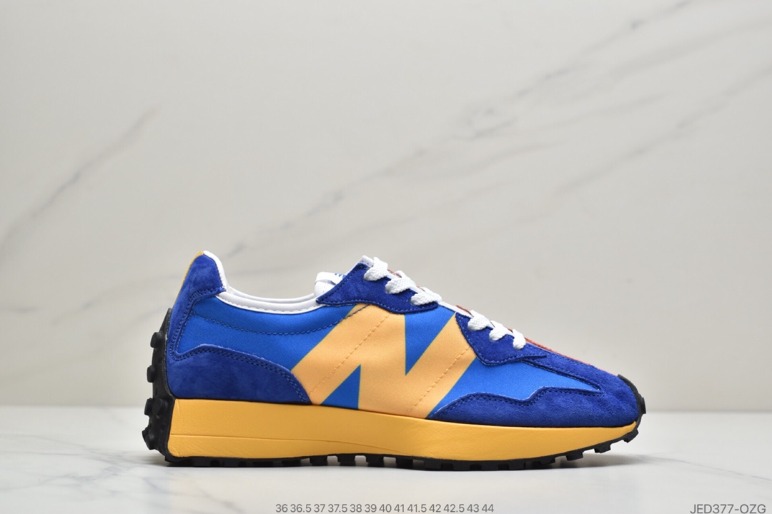 160 新百伦New Balance MS327系列复古休闲运动慢跑鞋“浅灰紫白”MS327COB