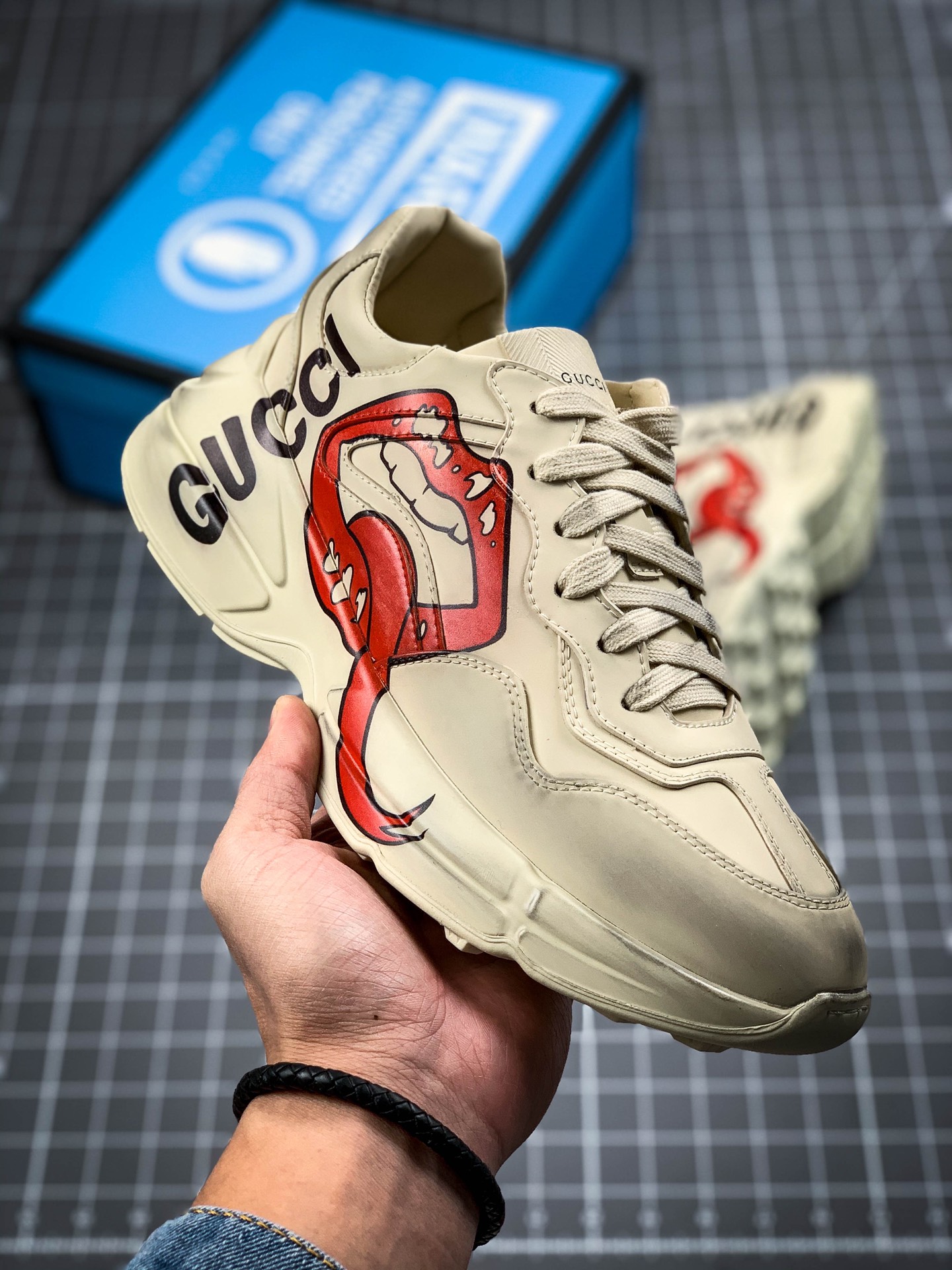 合集 280 芯片 Gucci Rhyton Vintage Trainer Sneaker