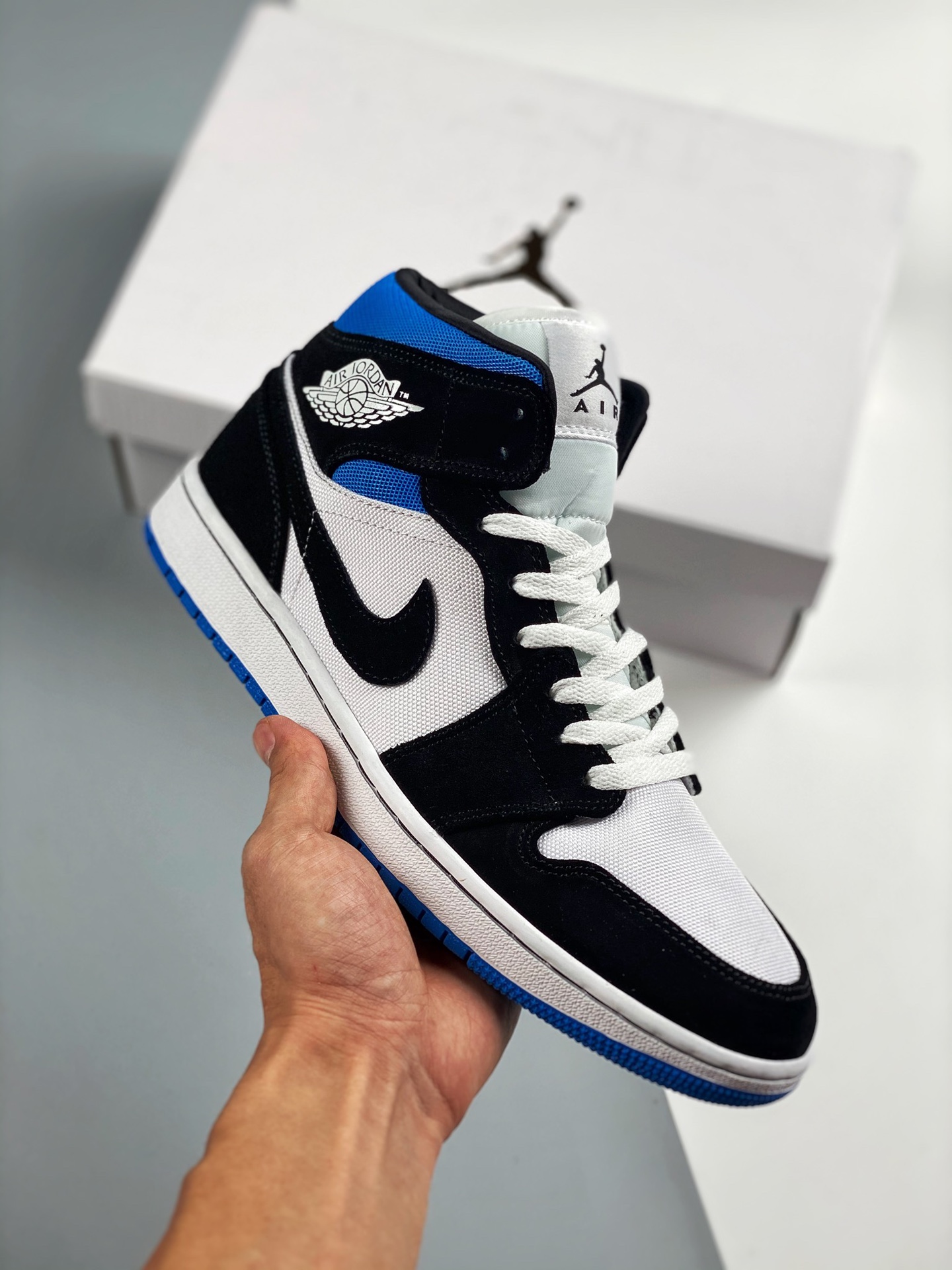 Air Jordan 1 Mid pedido de cliente de comercio exterior de Tmall, la mejor artesanía del mercado, serie de caña media, …