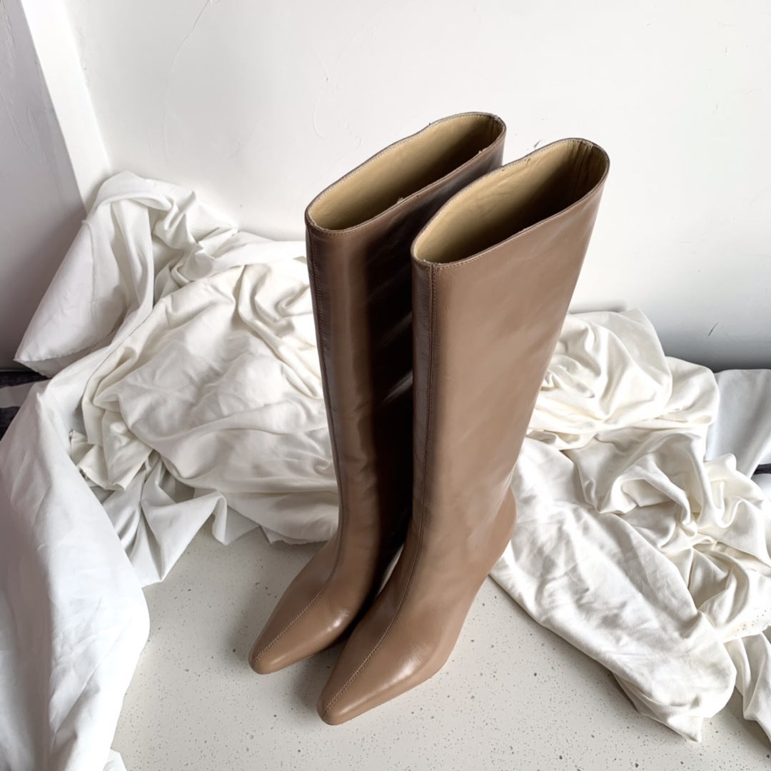 Stylish Fall/Winter Shoes: P1175 Byfar Head and Boots, Customized Italian Leather, Various Colors. - 图片 3