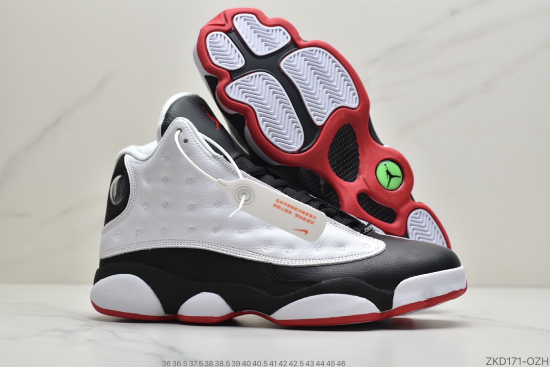 270 公司级AJ13 He Got Game 黑白熊猫414571-104
