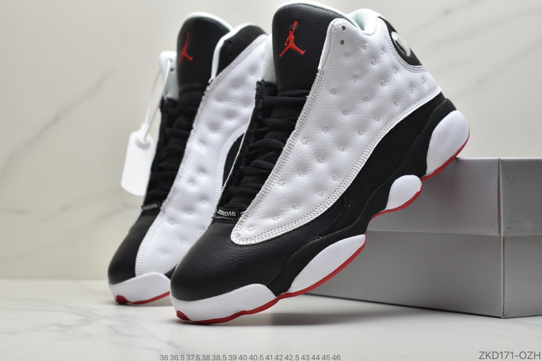 270 公司级AJ13 He Got Game 黑白熊猫414571-104