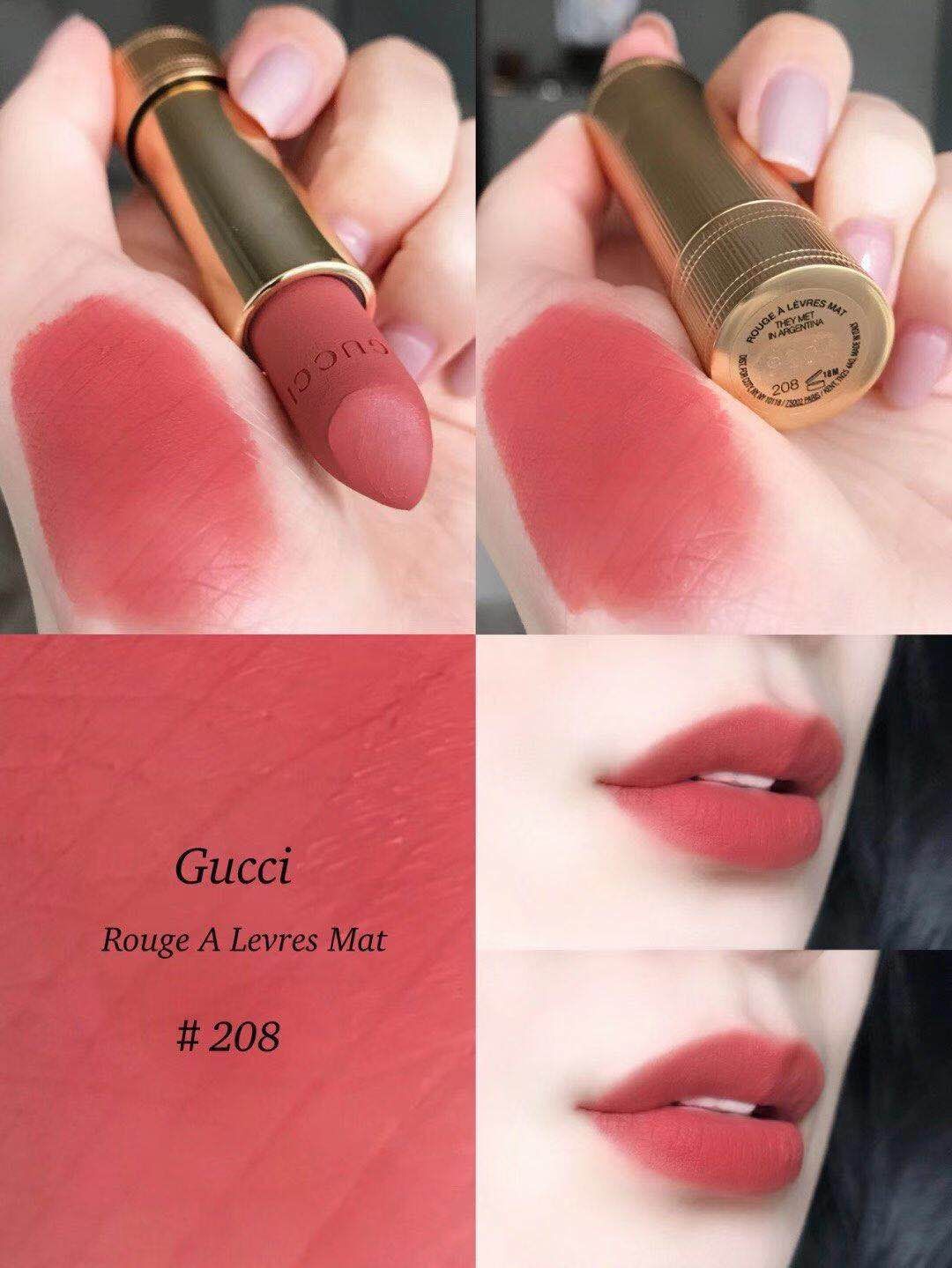 Gucci古驰哑光金管208 商品图片 1