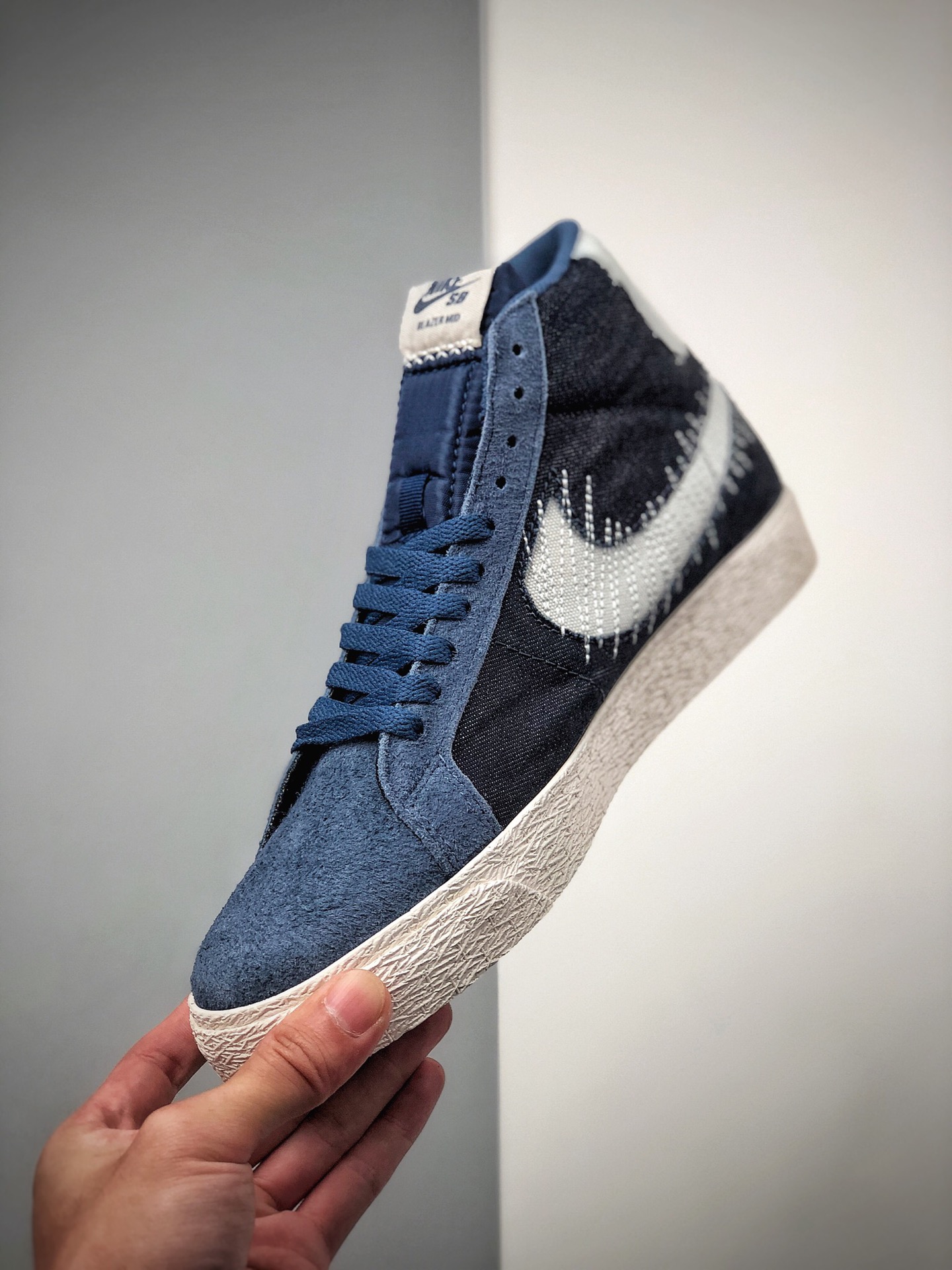 220  刺子绣 Nike SB Blazer Mid Premium”Sashiko Sesame”耐克 开拓者中帮休闲板鞋CT0715