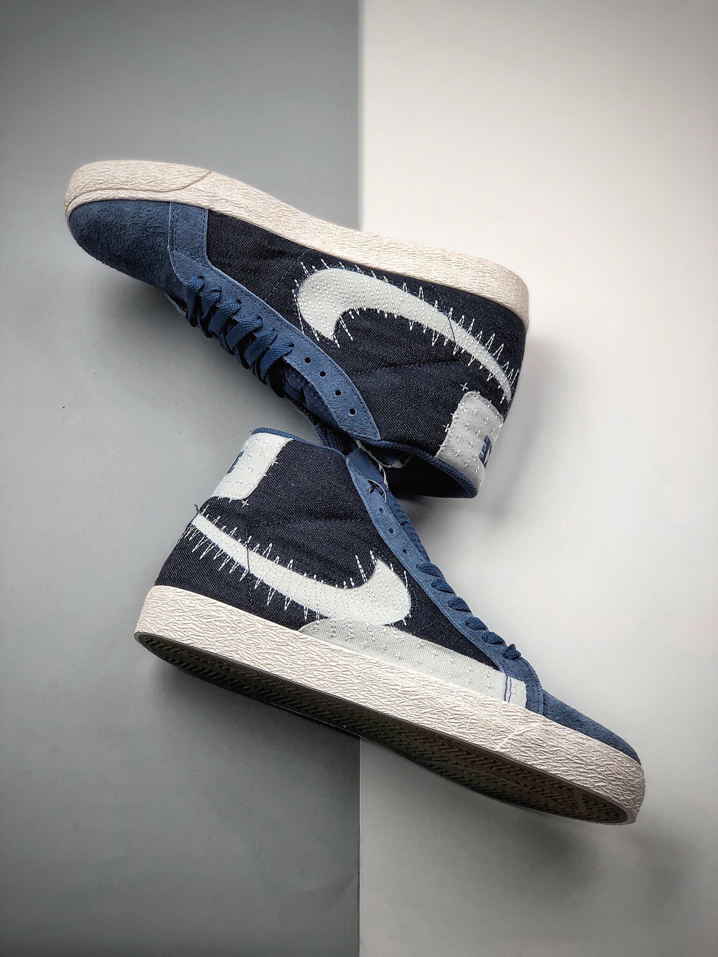 220  刺子绣 Nike SB Blazer Mid Premium”Sashiko Sesame”耐克 开拓者中帮休闲板鞋CT0715