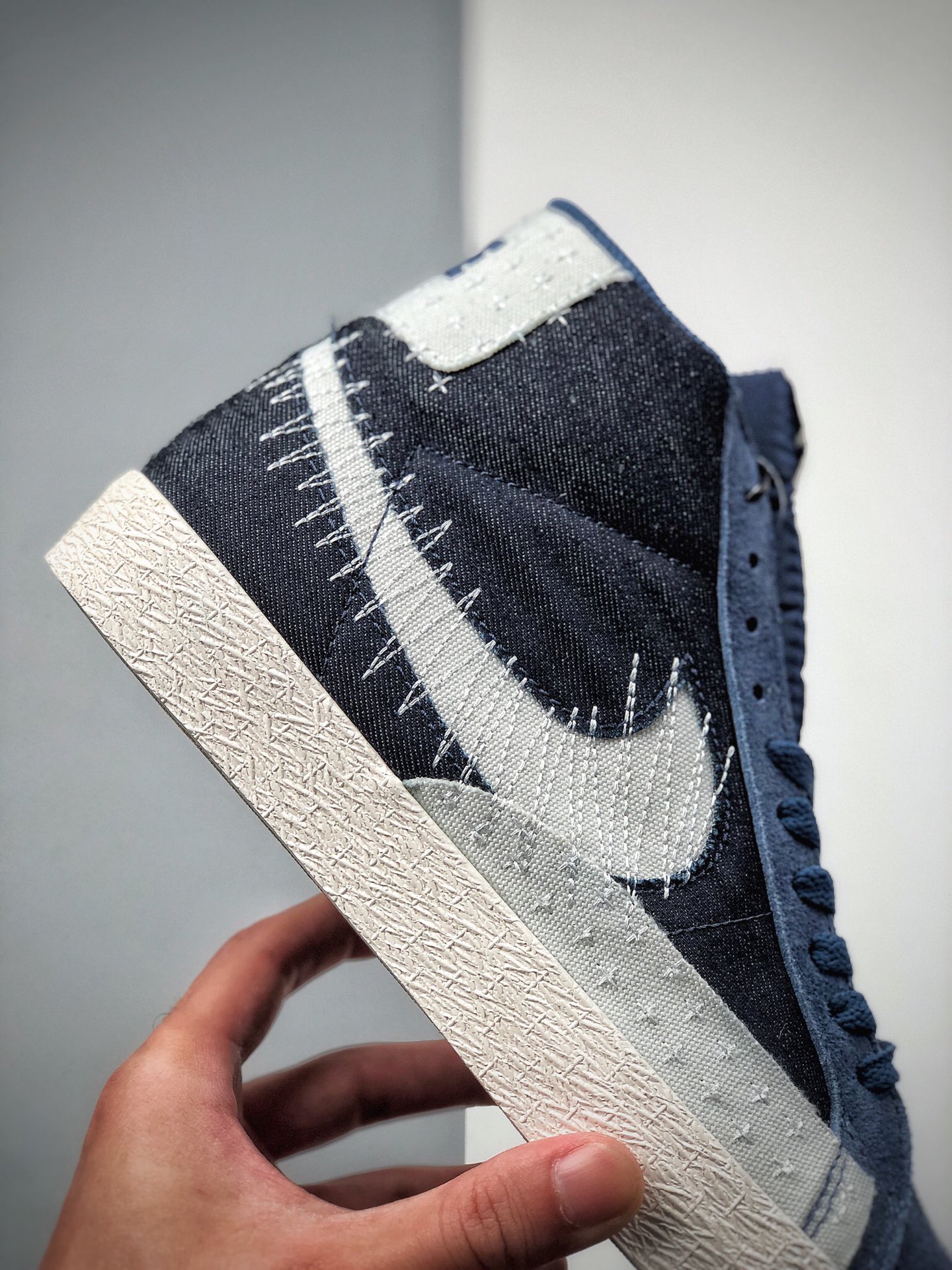 220  刺子绣 Nike SB Blazer Mid Premium”Sashiko Sesame”耐克 开拓者中帮休闲板鞋CT0715